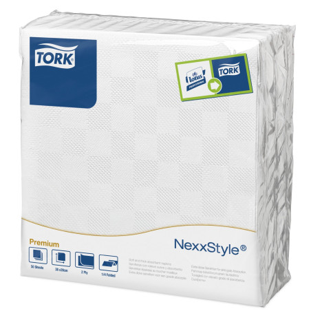 Tork Tovaglioli Dinner Napkins Textured Goffrato P/4-Tov-bianco