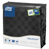 Tork Tovaglioli Dinner Napkins Textured Goffrato P/4 900 Pcs-Tov-nero