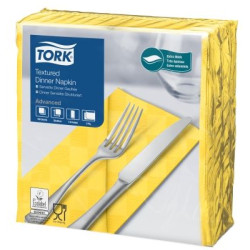 Tork Dinner Tovagliolo Textured Goffrati P/8 1200 Pcs-Tov-giallo