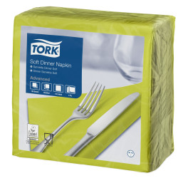 Tork Dinner Tovaglioli 3Veli P/4  1.200 Pcs-Tov-Lime