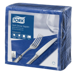 Tork Dinner Tovaglioli 3Veli P/4  1.200 Pcs-Blu