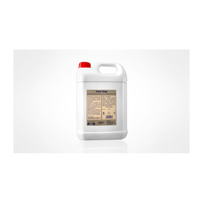 Detergente liquido lavamani 5 Lt bianco
