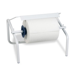 Dispenser a Muro / Tavolo in Tubo Metallico Per Bobine a Rotolo e Ad Estrazione Interna