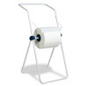 Dispenser a Terra C/Portasacco in Tubo Metallico Per Bobine a Rotolo e Ad Estrazione Interna