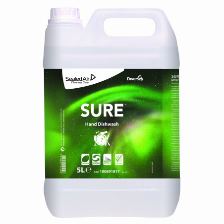 Sure Hand Dishwash Detergente stovigile 1 Lt