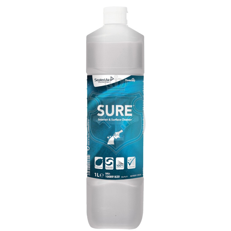 SURE Interior & Surface Cleaner Detergente multiuso 1 Lt