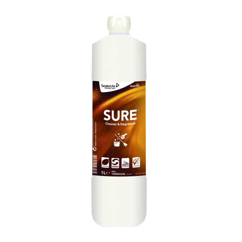 SURE Cleaner & Degreaser Sgrassatore per pavimenti 1 Lt