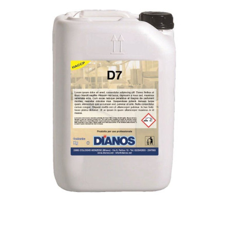 D7 - Detergente HACCP 10 Lt