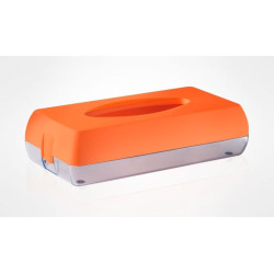 Caresse - Distributore porta Veline di carta-Arancione-marplast