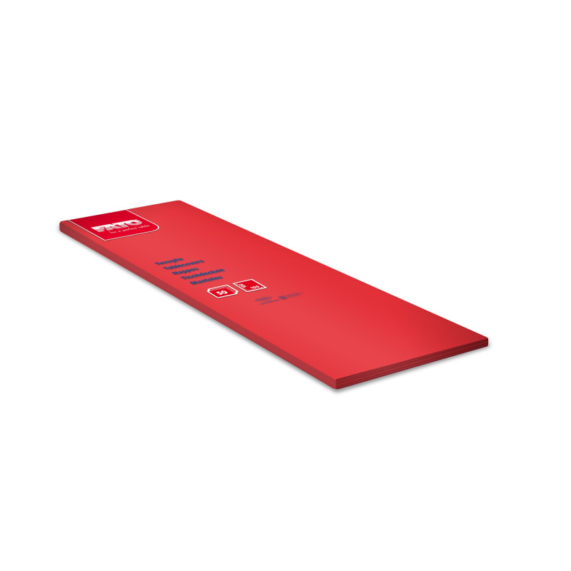 TOVAGLIE Airlaid Tinte Unite Formato 100x100-Rosso