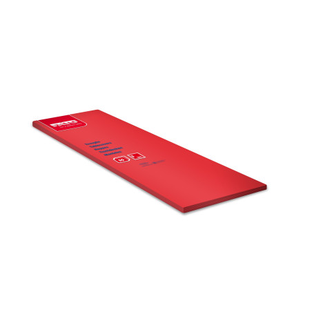 TOVAGLIE Airlaid Tinte Unite Formato 100x100-Rosso