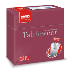 Quick Pocket Airlaid 40x40-Tov-bordeaux