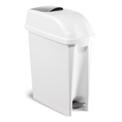 Pattumiere a pedale in plastica