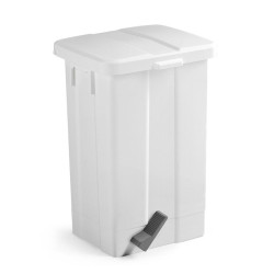 Pattumiere a pedale in plastica