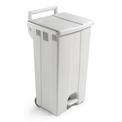 Pattumiere a pedale in plastica