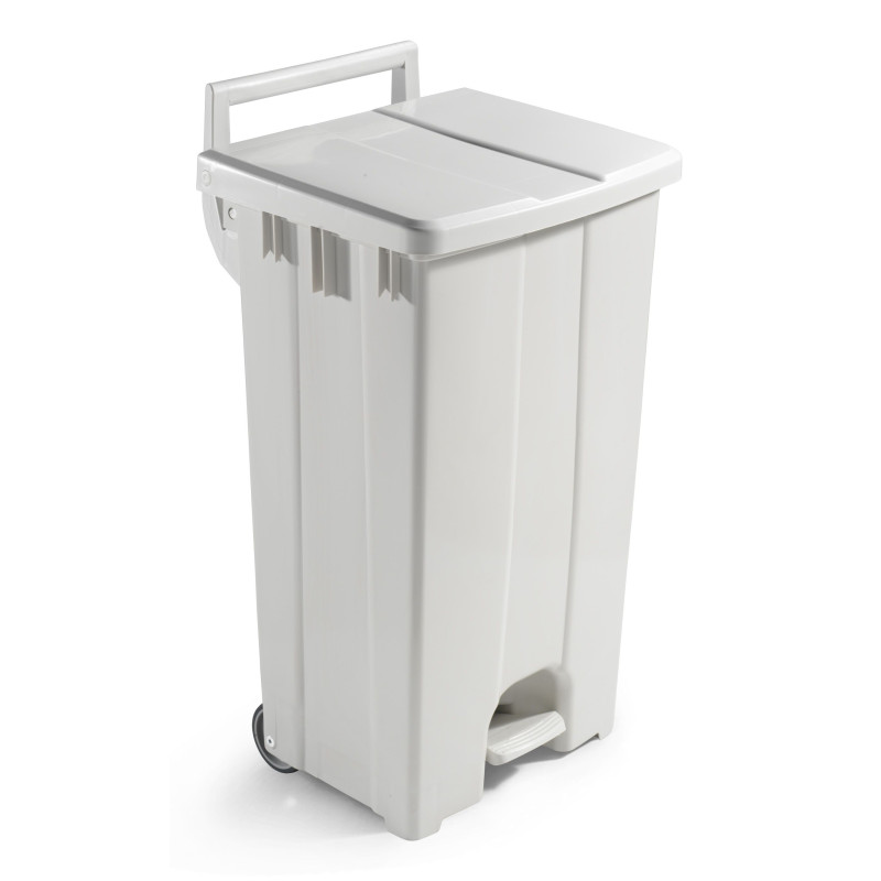 Pattumiere a pedale in plastica