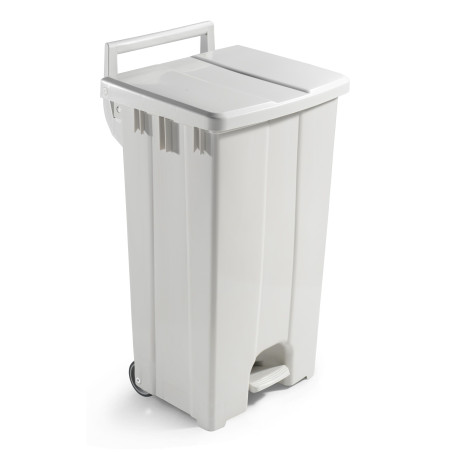 Pattumiere a pedale in plastica