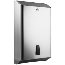 DISPENSER ASCIUGAMANIIN CARTA "C" e "Z" INOX LUCIDO - Linea INOX