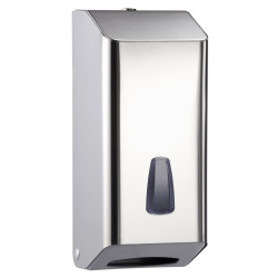 Dispenser carta igienica interfogliata INOX 18/10