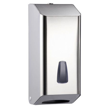 Dispenser carta igienica interfogliata INOX 18/10