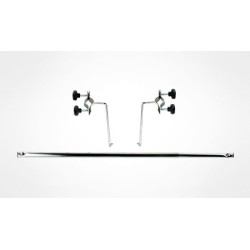 Portalenzuolo medico  a muro  INOX 18/10