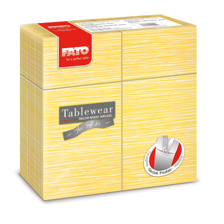 Tovagliolo in Airlaid-  Linea  Millerighe 40 x 40