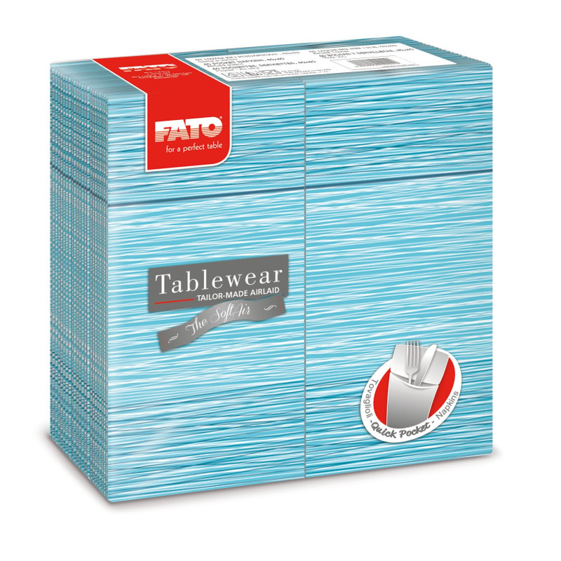 Tovagliolo in Airlaid-  Linea  Millerighe 40 x 40