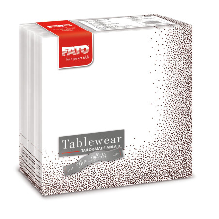 Tovagliolo in Airlaid-  Linea  Puntini 40 x 40