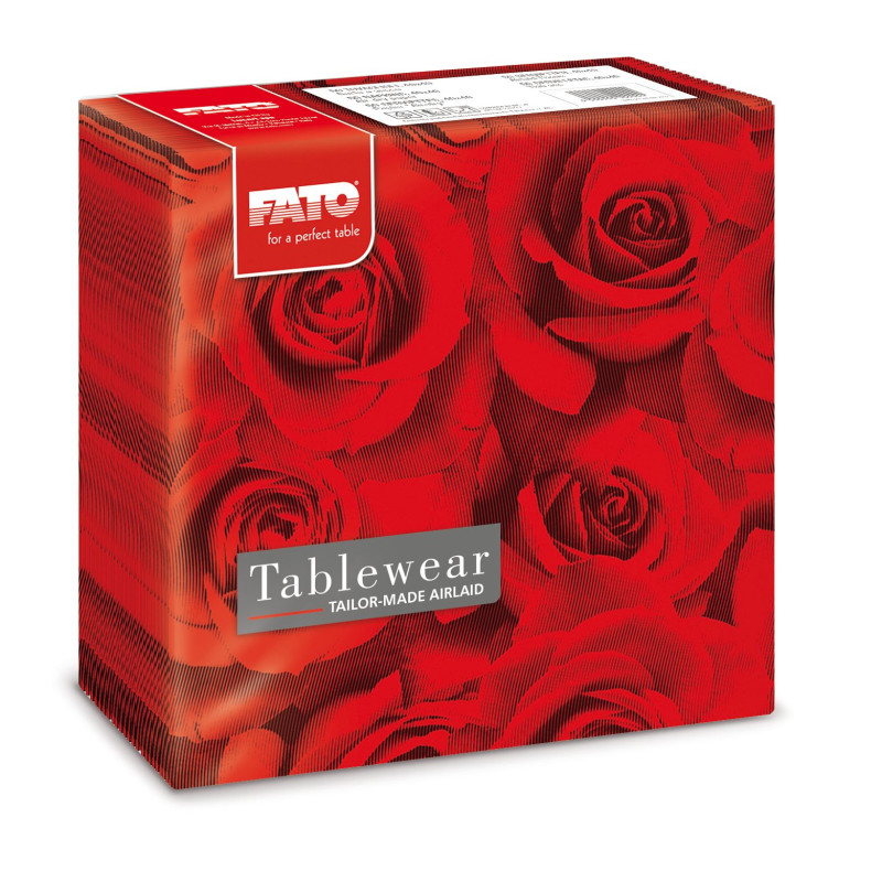 Tovagliolo in Airlaid-  Linea  Rose 40 x 40