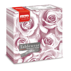 Tovagliolo in Airlaid-  Linea  Rose 40 x 40
