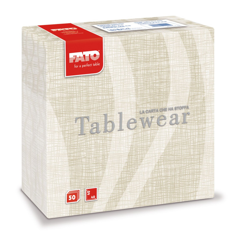 Tovagliolo in Airlaid-  Linea  Wave 40 x 40