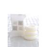 SAPONE VEGETALE 15 GR TONDO IN FLOW-PACK BIANCO OPACO Linea Neutra