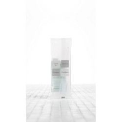 SET DENTI CON SPAZZOLINO, COPRISETOLE E BUSTINA DENTIFRICIO  - LINEA NEUTRA