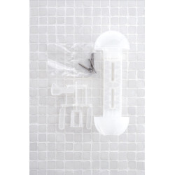 STAFFA PER DISPENSER ARGENTO METALLIZATO 