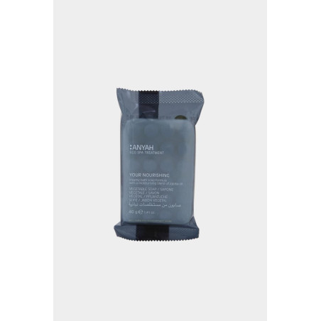 SAPONETTA VEGETALE MASSAGGIANTE 40 Gr, CON OLIO DI JOJOBA -  - Linea Anyah