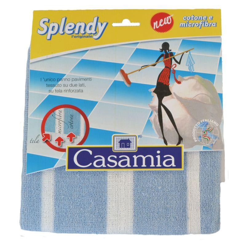 PANNO PAVIMENTO SPUGNA DI COTONE E MICROFIBRA 50X50 - 25 PEZZI