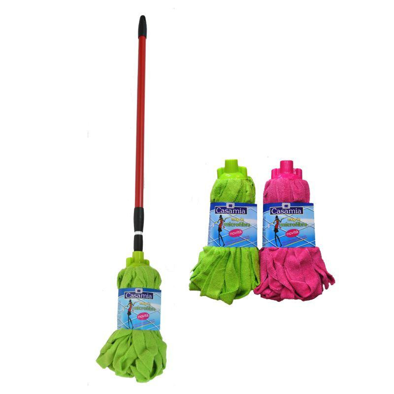 MOP COMPLETO FILO CONTINUO CON MANICO ALLUNGABILE Cm.130