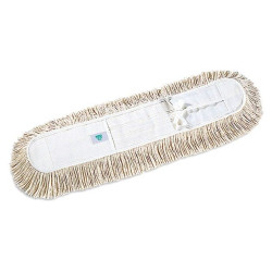 RICAMBIO FRANGIA IN COTONE CON LACCI 40 X 13 CM
