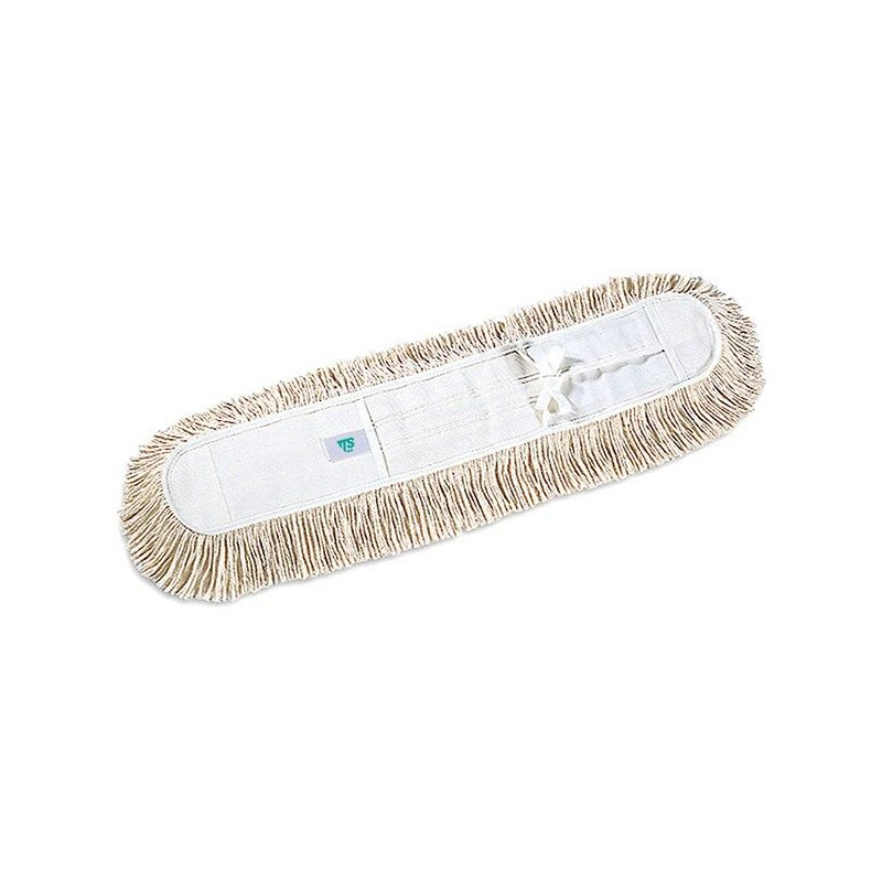 RICAMBIO FRANGIA IN COTONE CON LACCI 40 X 13 CM