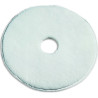 MOP MONOSPAZZOLA D.25 C/FIBRA ABRASIVA  IN MICROFIBRA 25 CM 