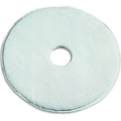 MOP MONOSPAZZOLA D.25 C/FIBRA ABRASIVA  IN MICROFIBRA 25 CM 
