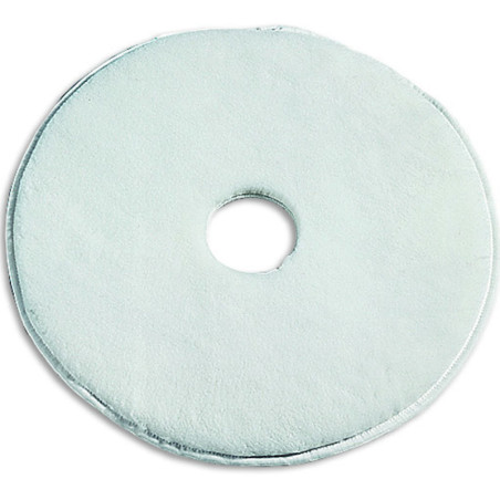 MOP MONOSPAZZOLA D.25 C/FIBRA ABRASIVA  IN MICROFIBRA 25 CM 