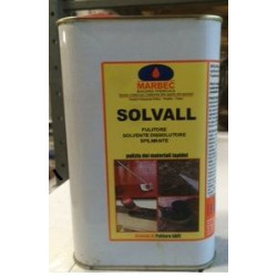SOLVALL PULITORE SOLVENTE DISSOLUTORE SFILMANTE-1 Lt.
