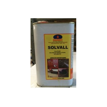 SOLVALL PULITORE SOLVENTE DISSOLUTORE SFILMANTE-1 Lt.