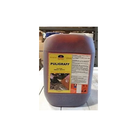 PULIGRAFF Pulitore smacchiatore per inchiostri e dissolutore dei Graffiti 5LT