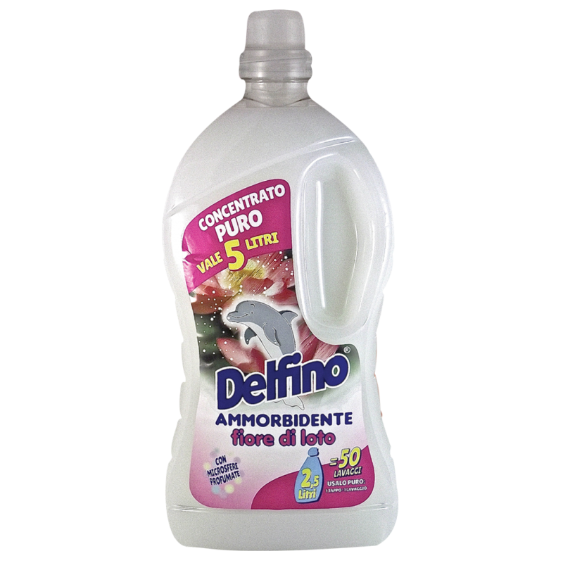 Delfino Ammorbidente Fior Di Loto 2,5 Lt