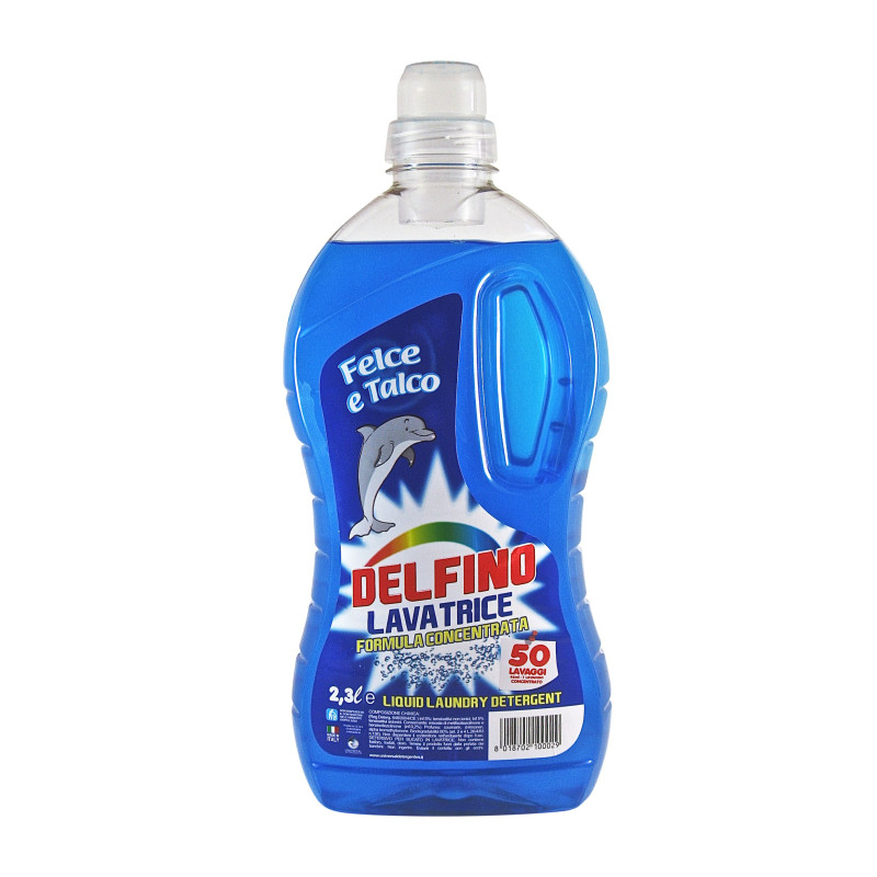 Delfino Lavatrice Felce e Talco 2,3 Lt