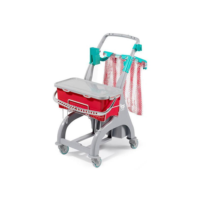 CARRELLO NICK HERMETIC 105 CON SECCHIO LT 20 E PORTASACCO