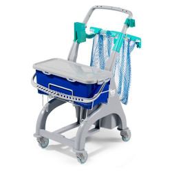 CARRELLO NICK HERMETIC 105 CON SECCHIO LT 20 E PORTASACCO