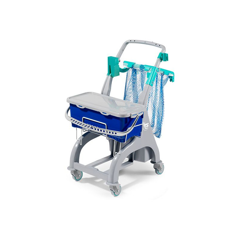CARRELLO NICK HERMETIC 105 CON SECCHIO LT 20 E PORTASACCO